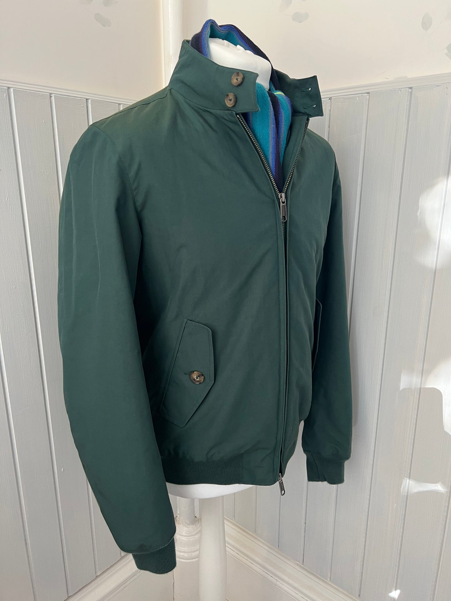 THE G9: THE ONE AND ONLY ORIGINAL HARRINGTON JACKET in Racing Green, Size 42